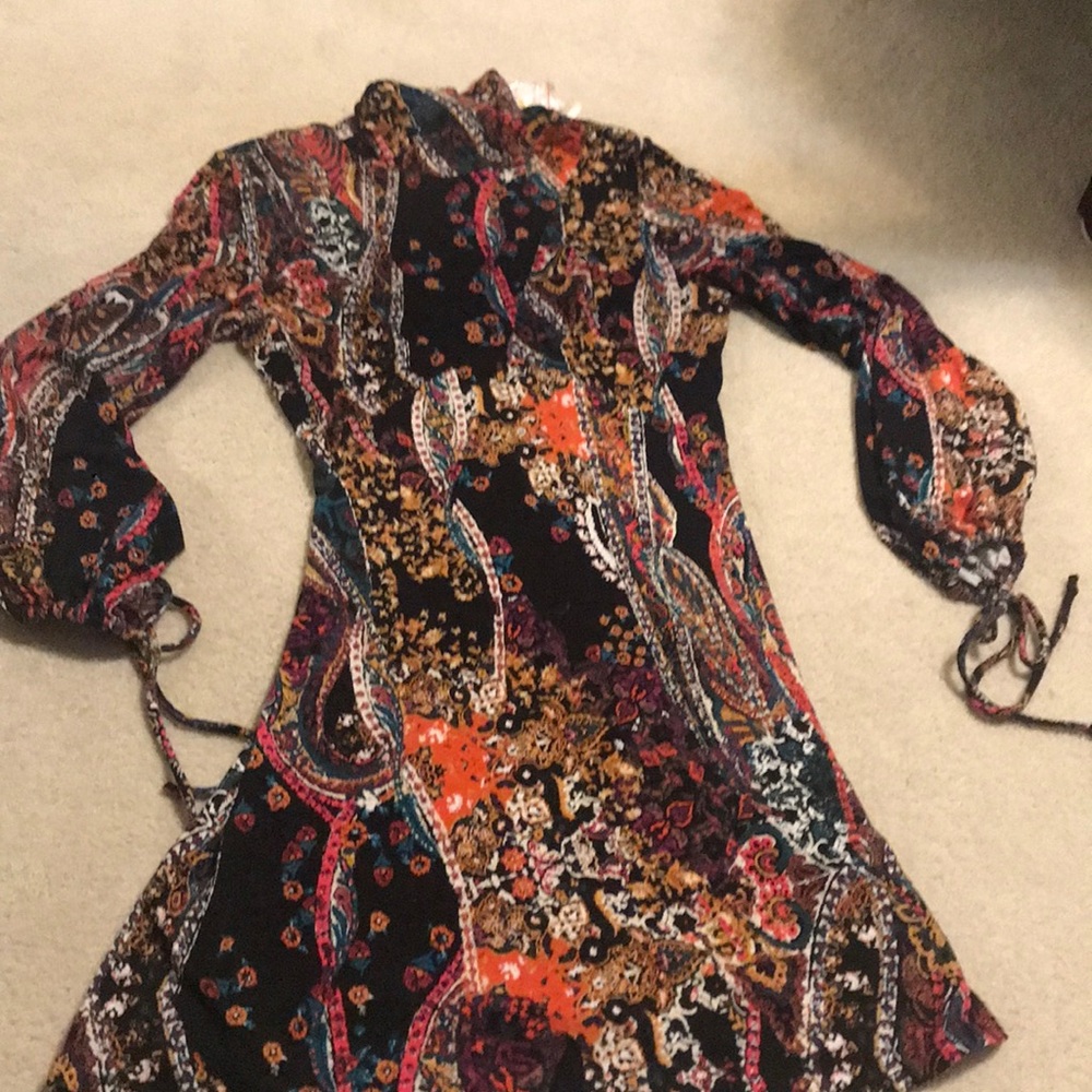 Free People backless dress